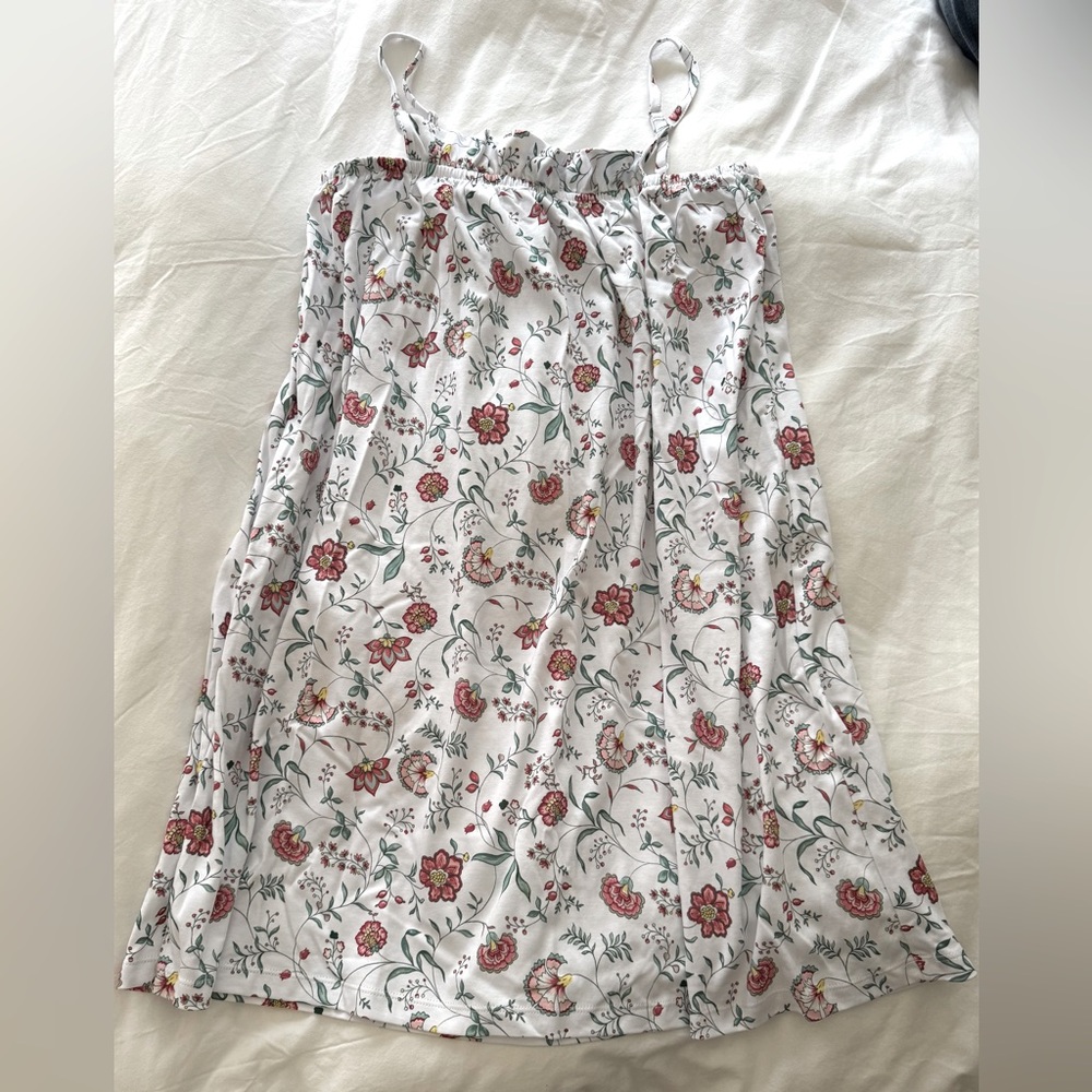 LAKE Prima Ruffle Nightgown, Size M